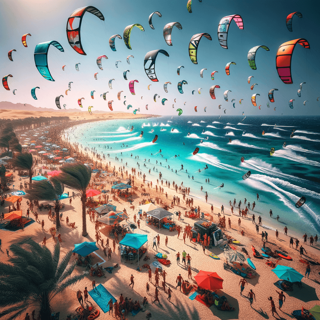 Kitesurfing World Cup - Egypt Paint By Number