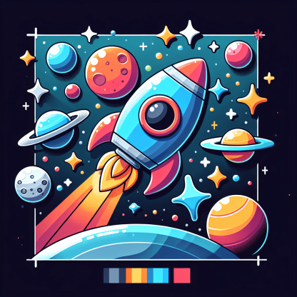 Exploring Space Planets DIY Paint By Numbers