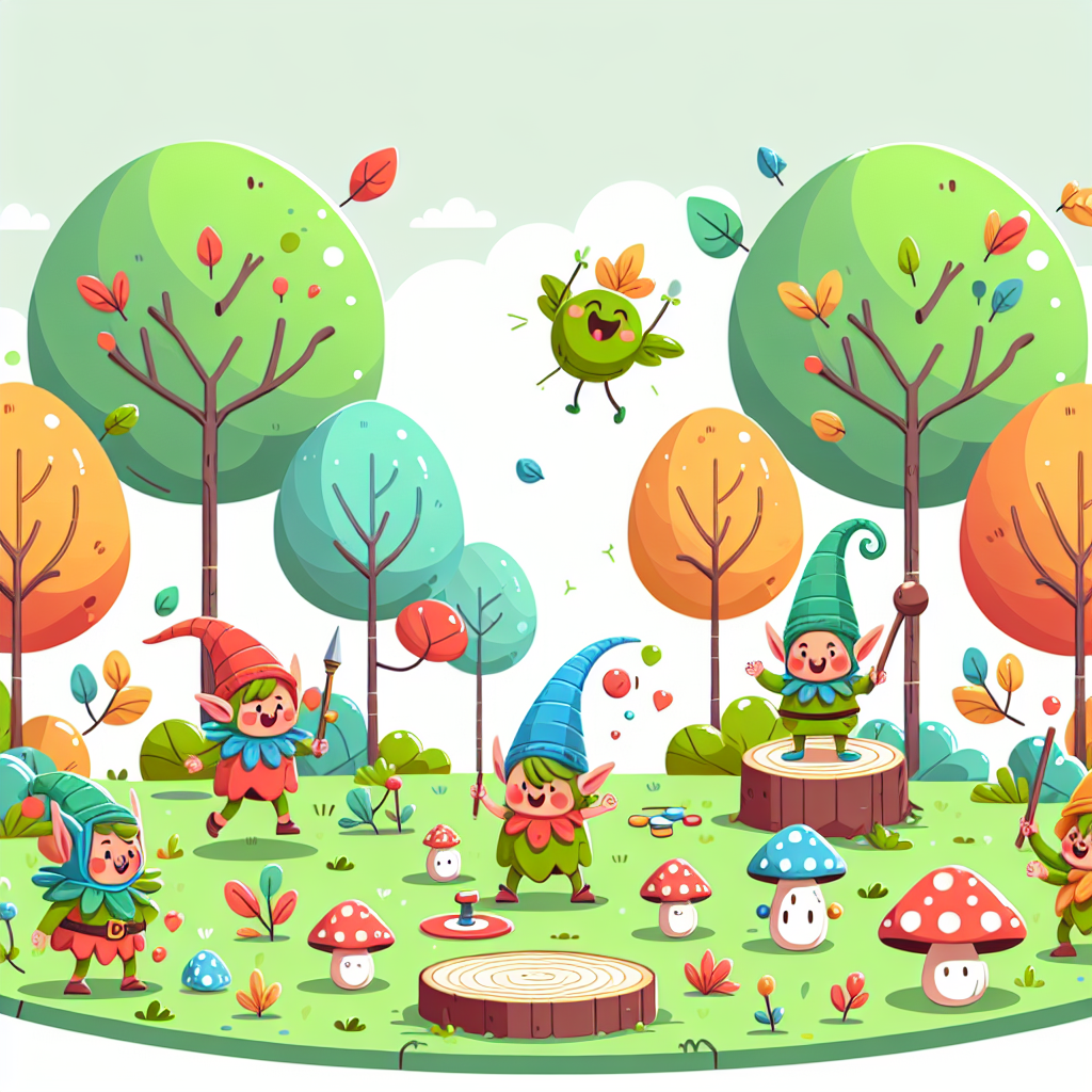 Giggling Goblin Grove Paint By Numbers