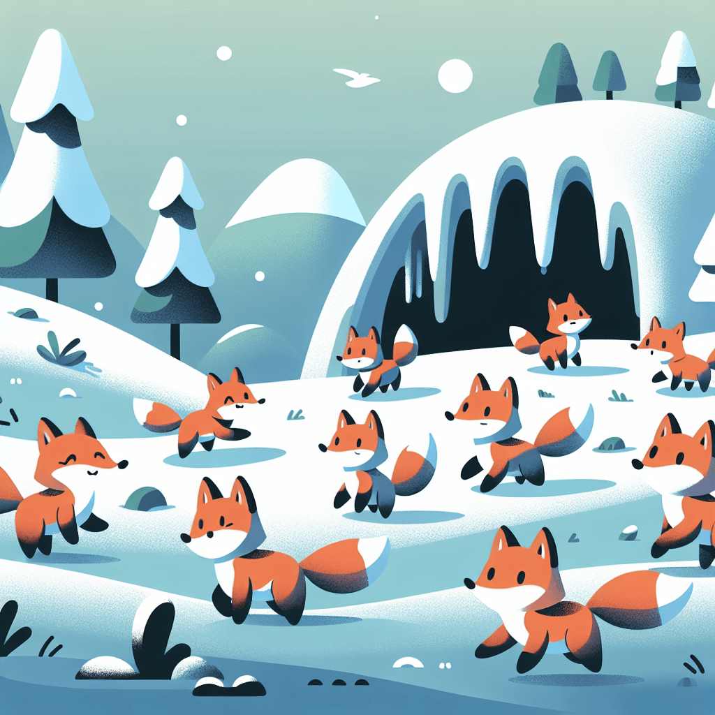 Frosty Fox Adventure Paint By Numbers Kits
