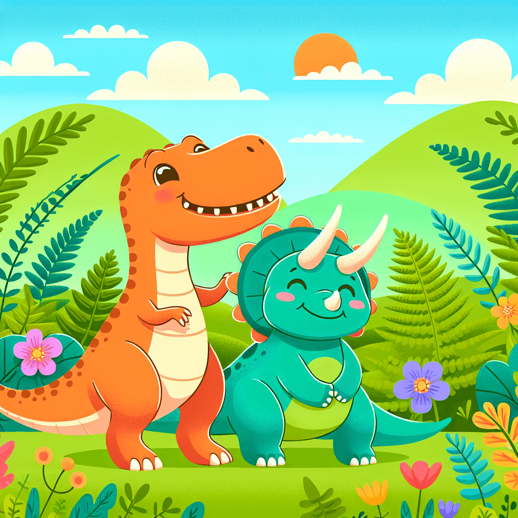 Friendly Dinosaur Playdate Numbered Painting Kits