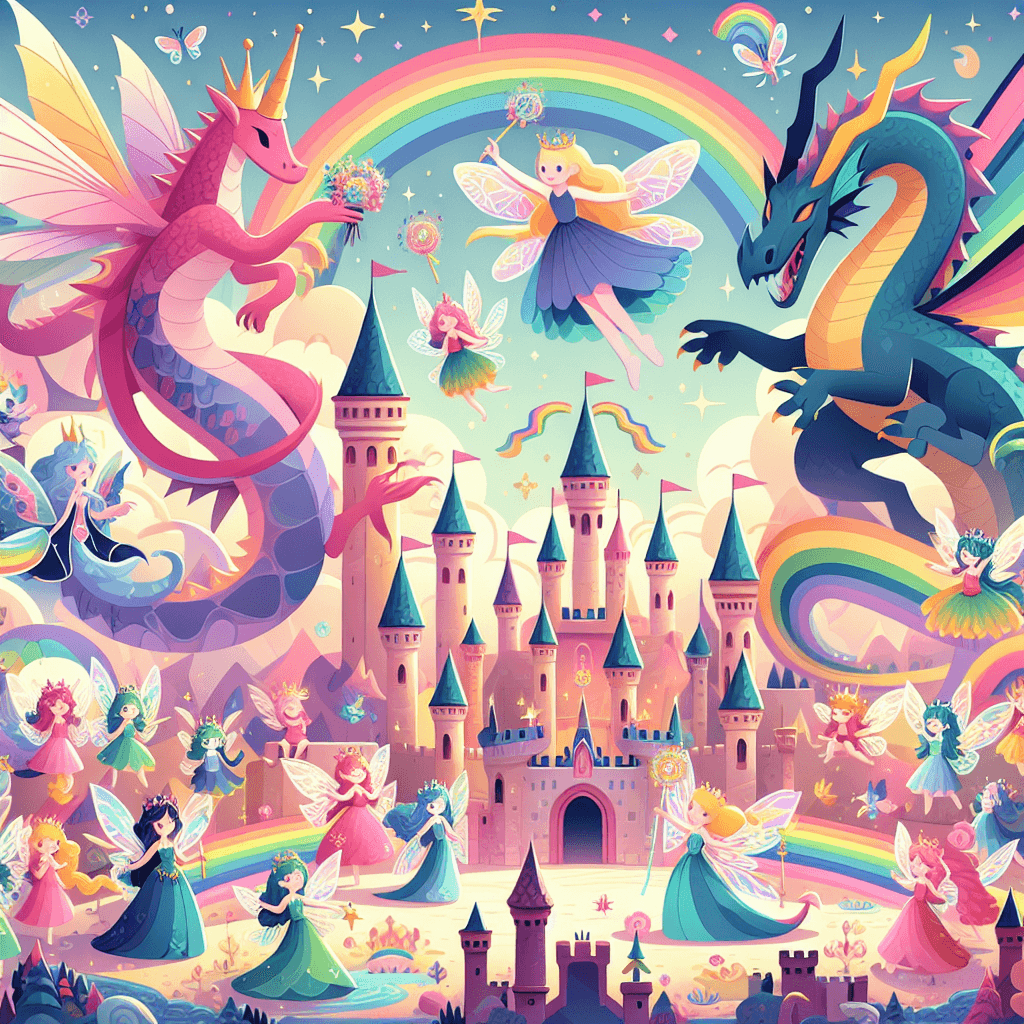 Mystical Kingdom Celebration Paint By Numbers Art