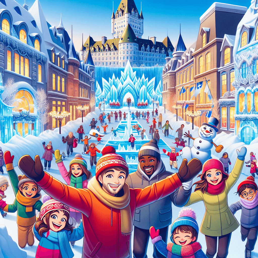 Carnaval De Quebec - Quebec City, Canada Paint By Numbers Art