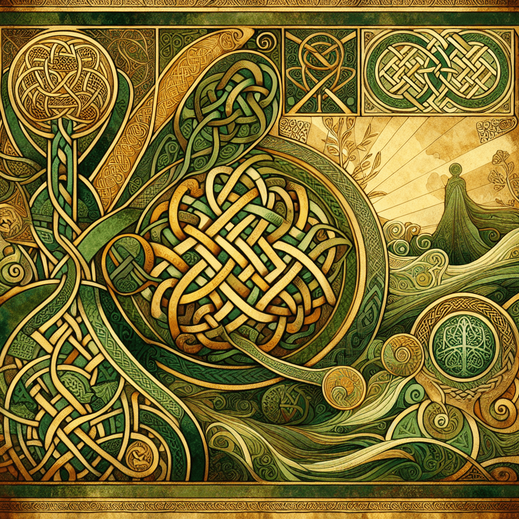 Historic Celtic Traditions Painting Number Kit