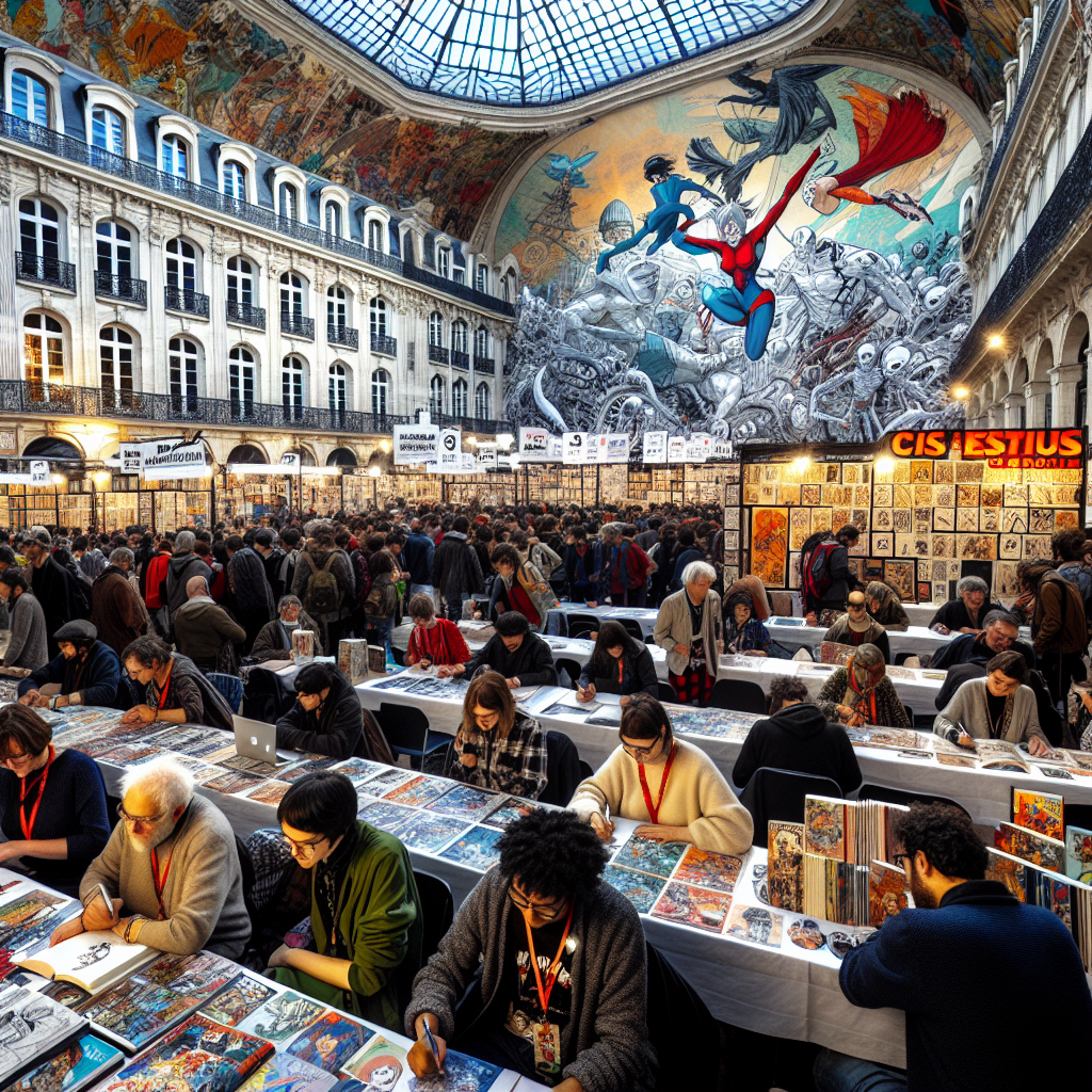 International Festival Of Comics - Angouleme Numbered Painting Kits