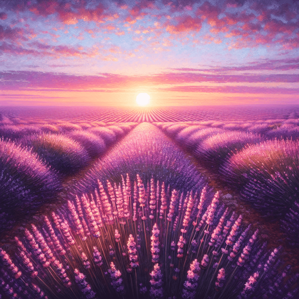 Lavender Fields Escape Paint By Numbers