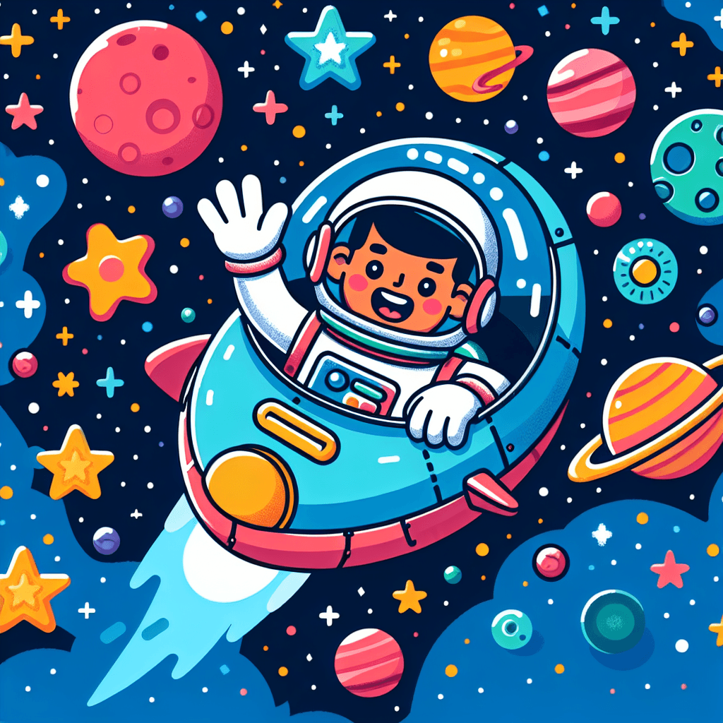 Astronaut Adventure Quest Paint By Number