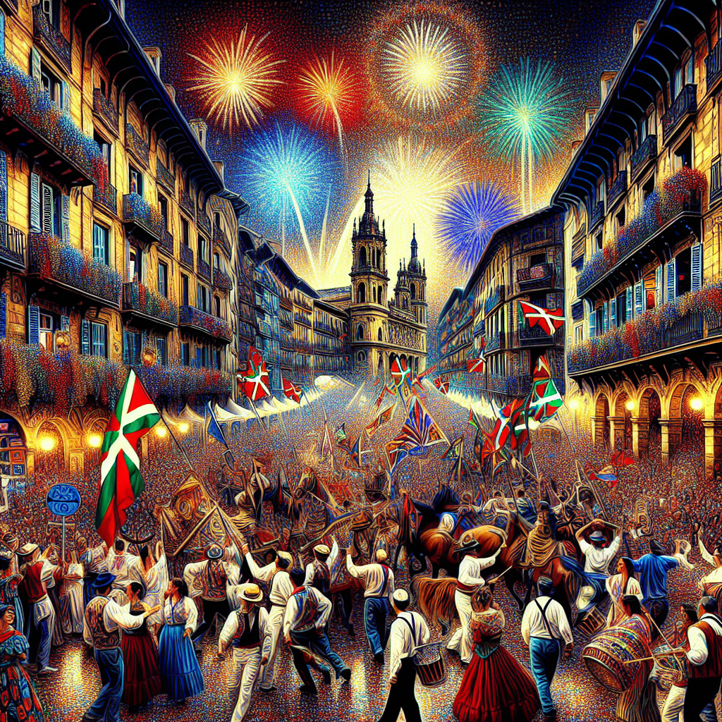Semana Grande - Bilbao, Spain Painting Number Kit