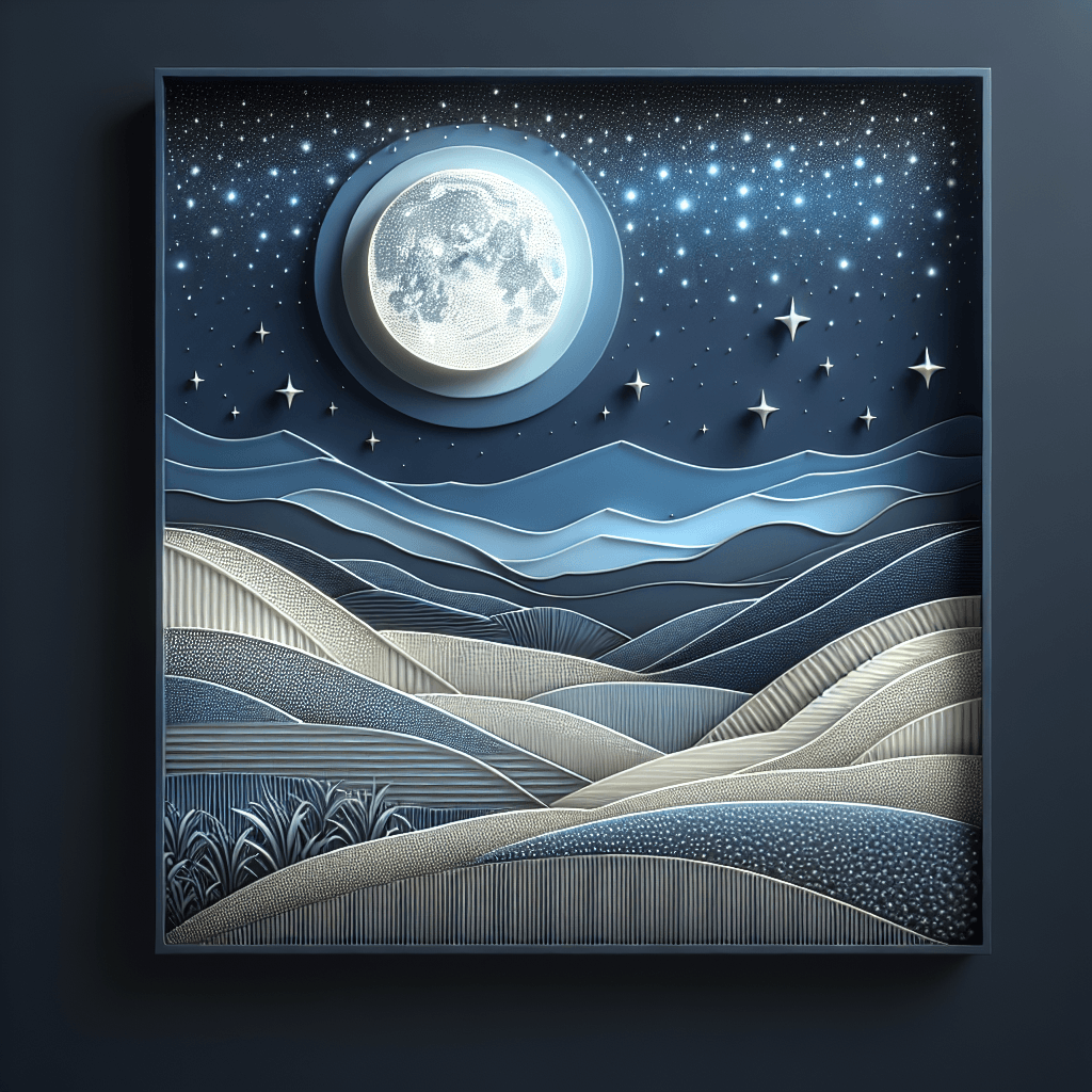 Captivating Starry Landscape - DIY Painting By Numbers Kit – Artistry Rack