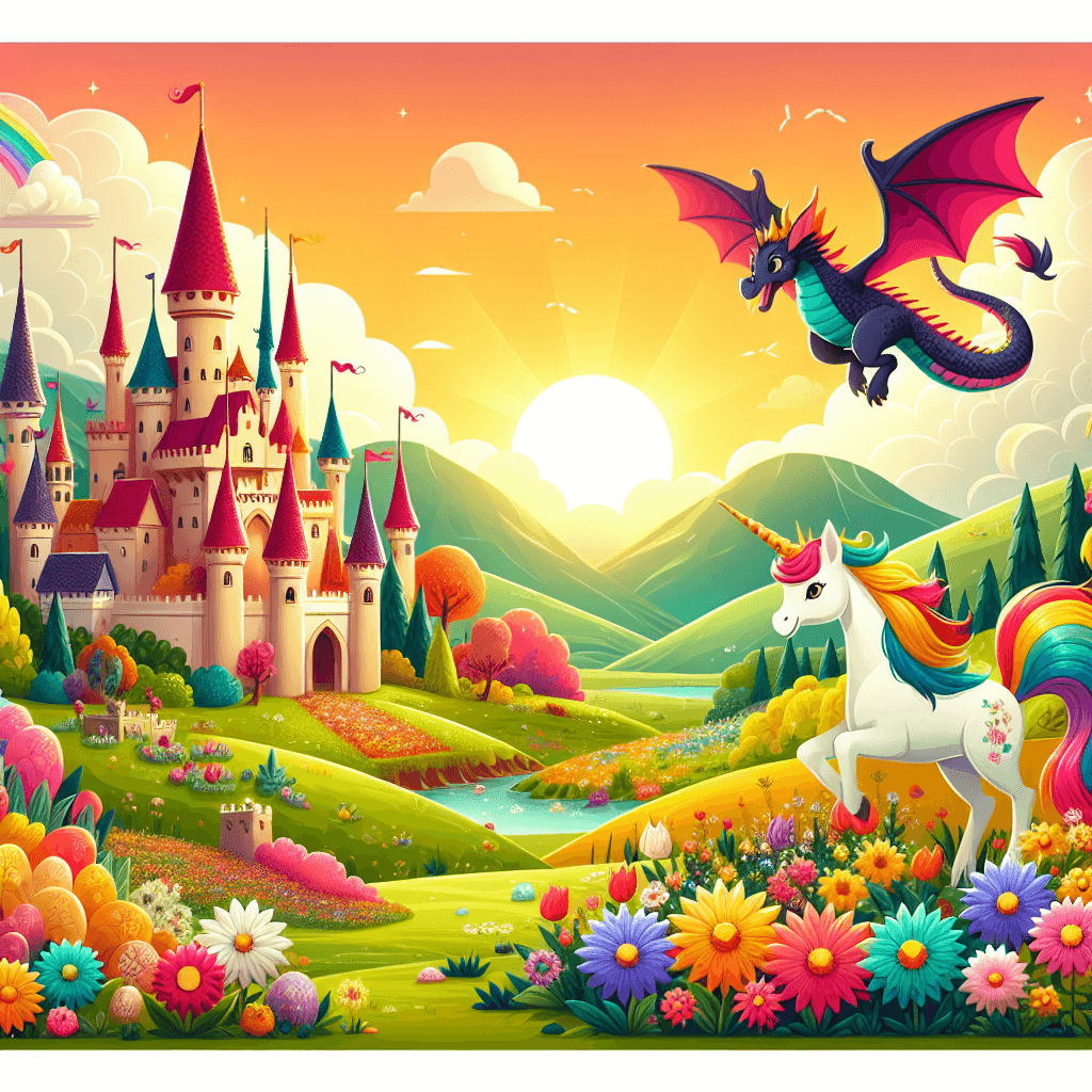 Fantasy Creatures And Castles Painting By Numbers Kit