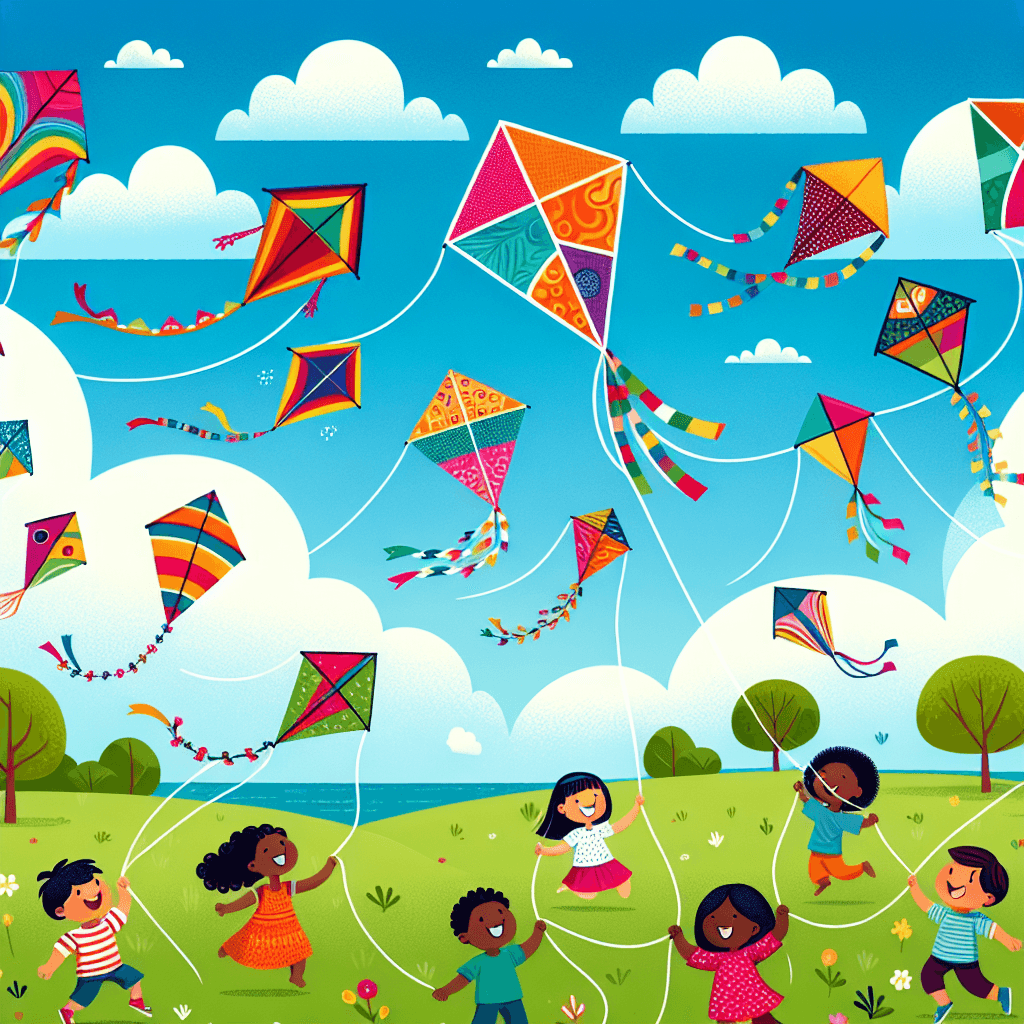 Creative Kite Festival Painting By Numbers Kit