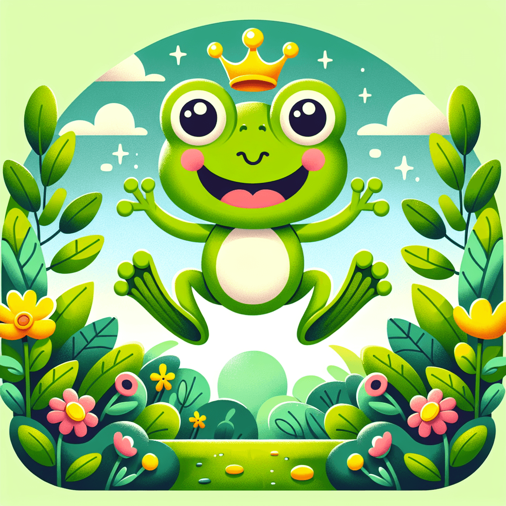 Bouncing Frog Prince Numbered Painting Kits