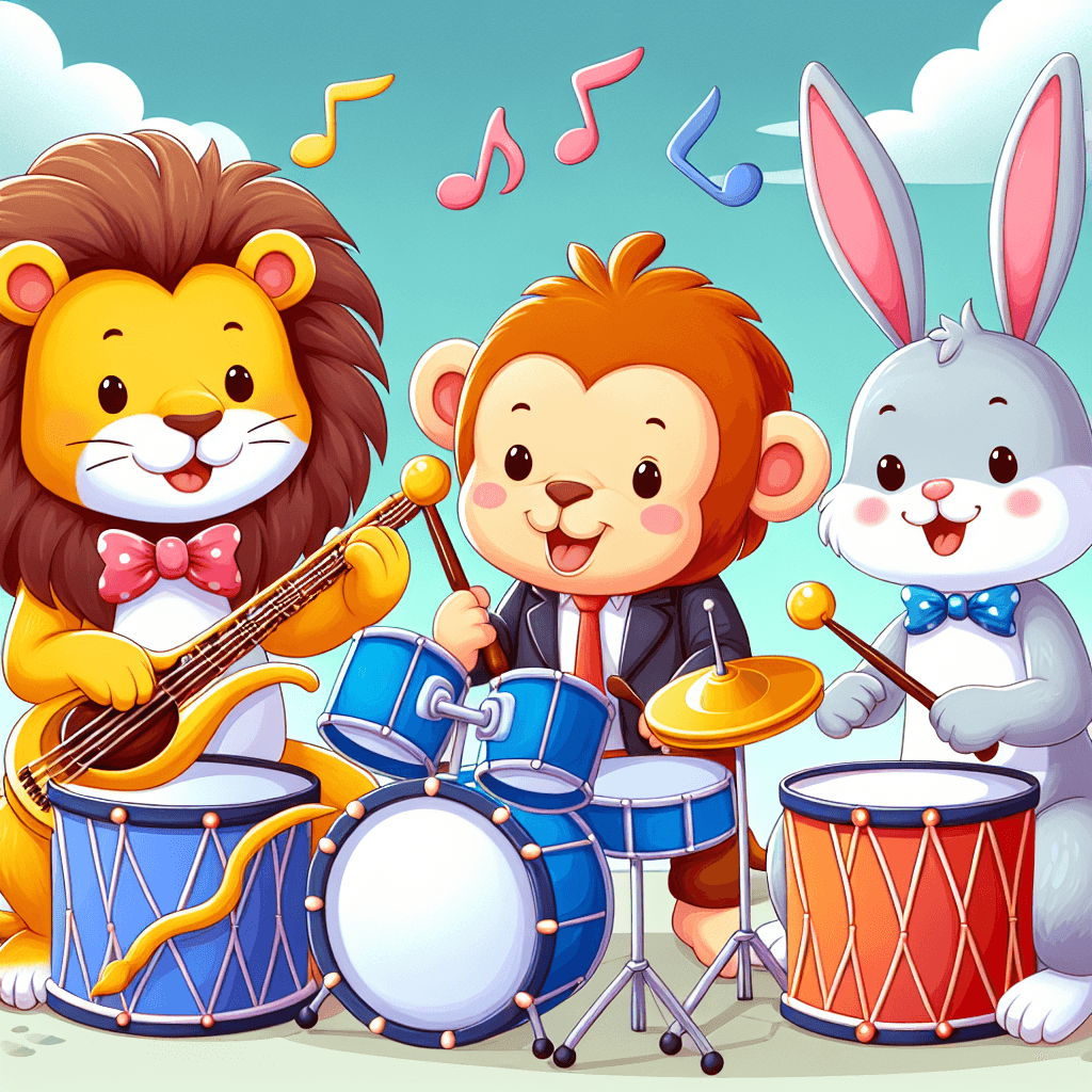 Animal Band Celebration Paint By Color