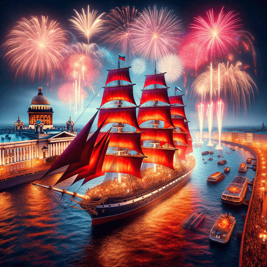 White Nights Festival - Saint Petersburg, Russia Paint By Numbers Art