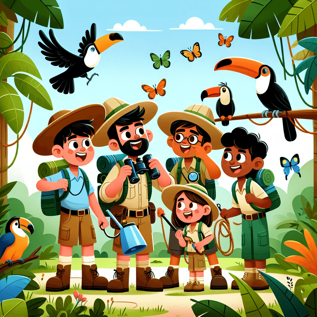 Amazing Adventures In The Jungle Paint By Numbers Art