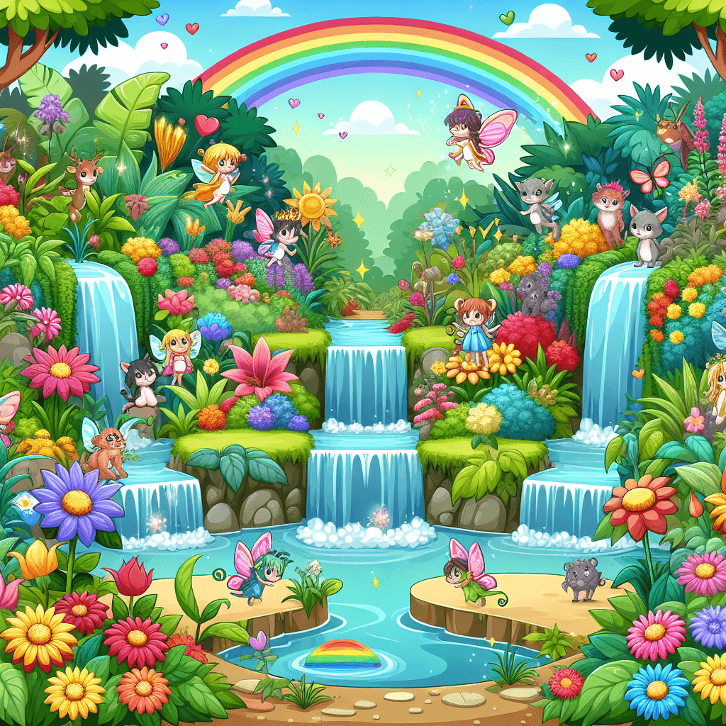 Garden Of Magical Creatures Paint By Number