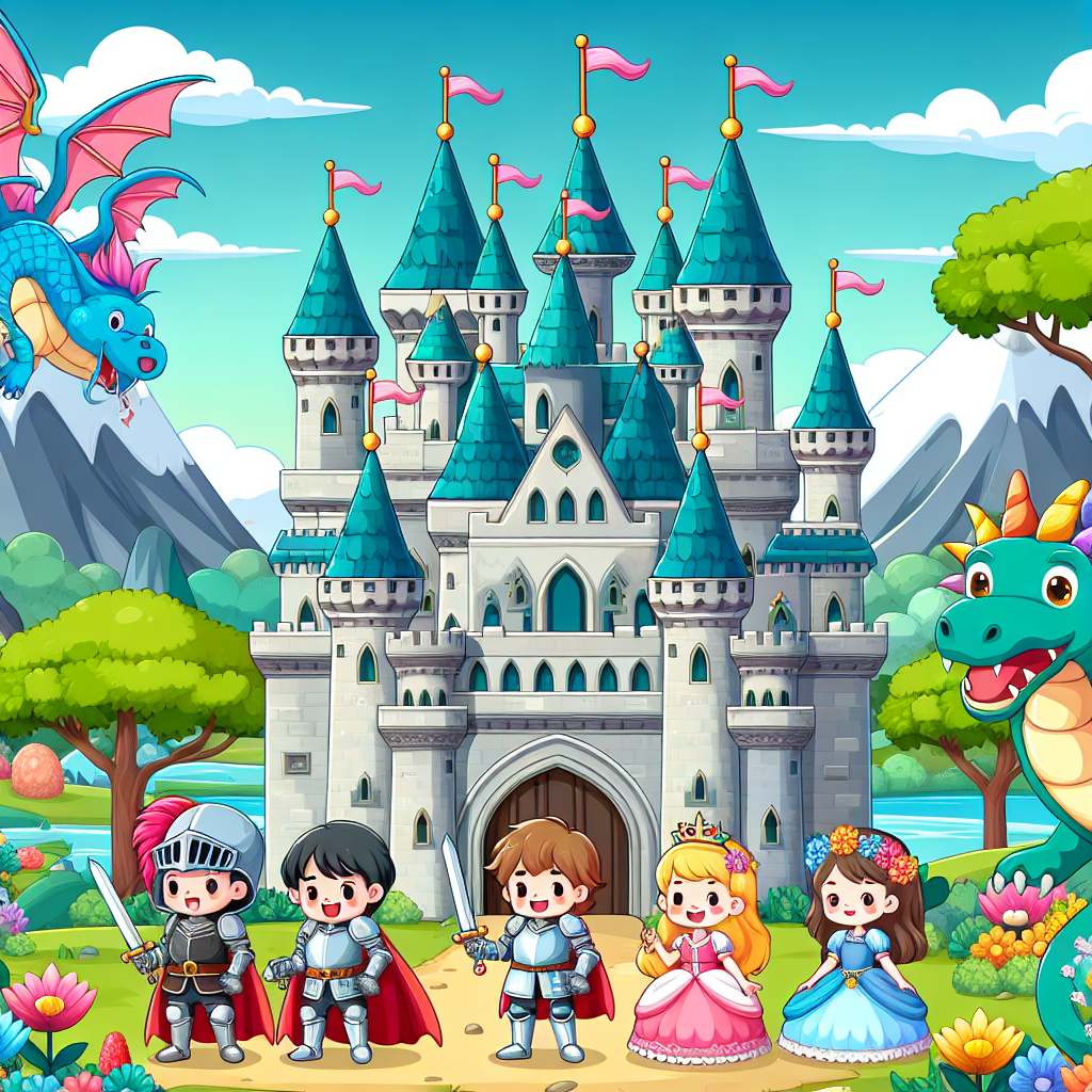 Royal Fairytale Adventure Paint By Color