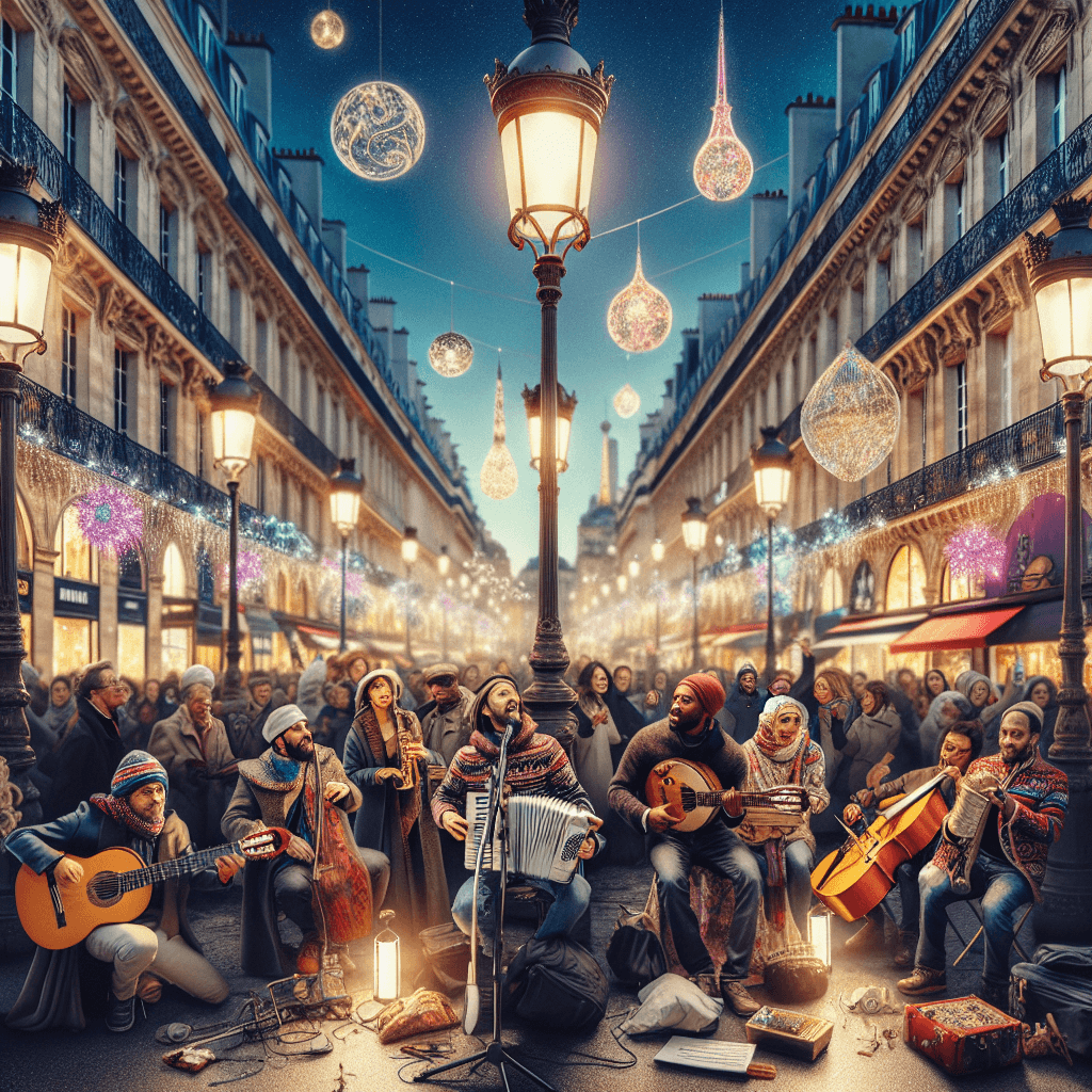 Fete De La Musique - Paris Number Painting