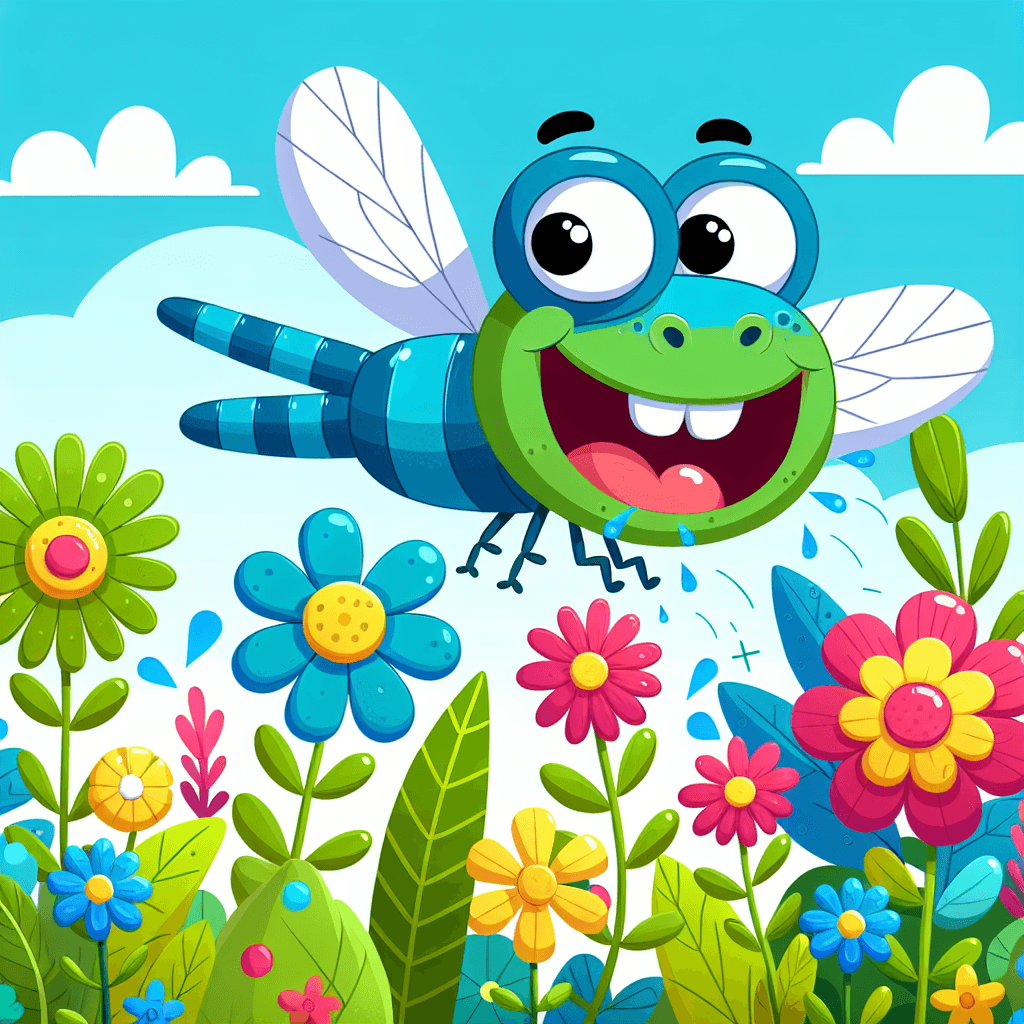 Giggling Dragonfly Paint By Numbers Kits