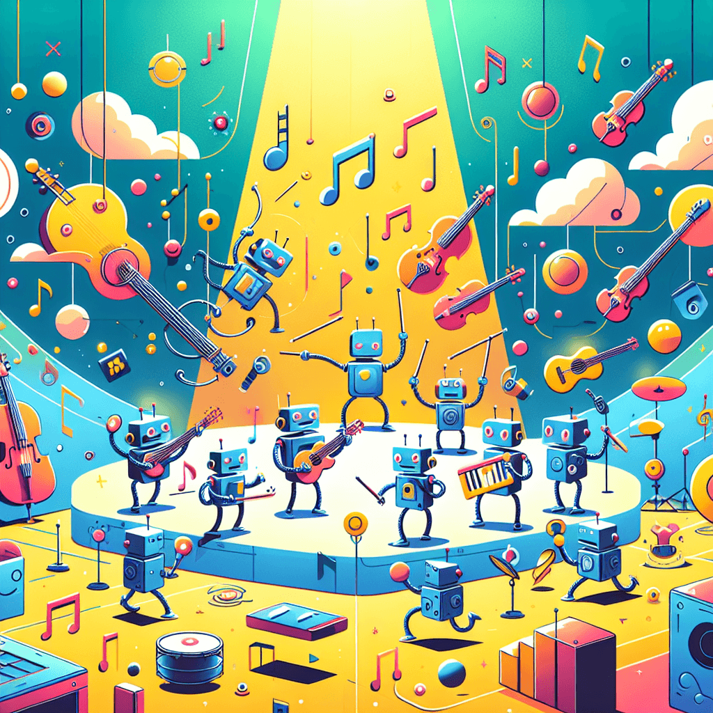 Robot Rhapsody Painting Number Kit