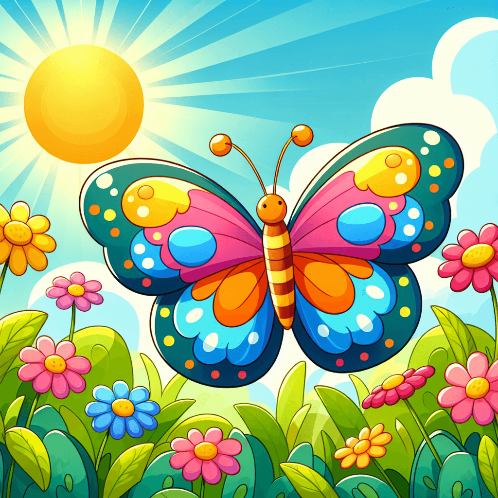 Radiant Butterfly Paint By Numbers