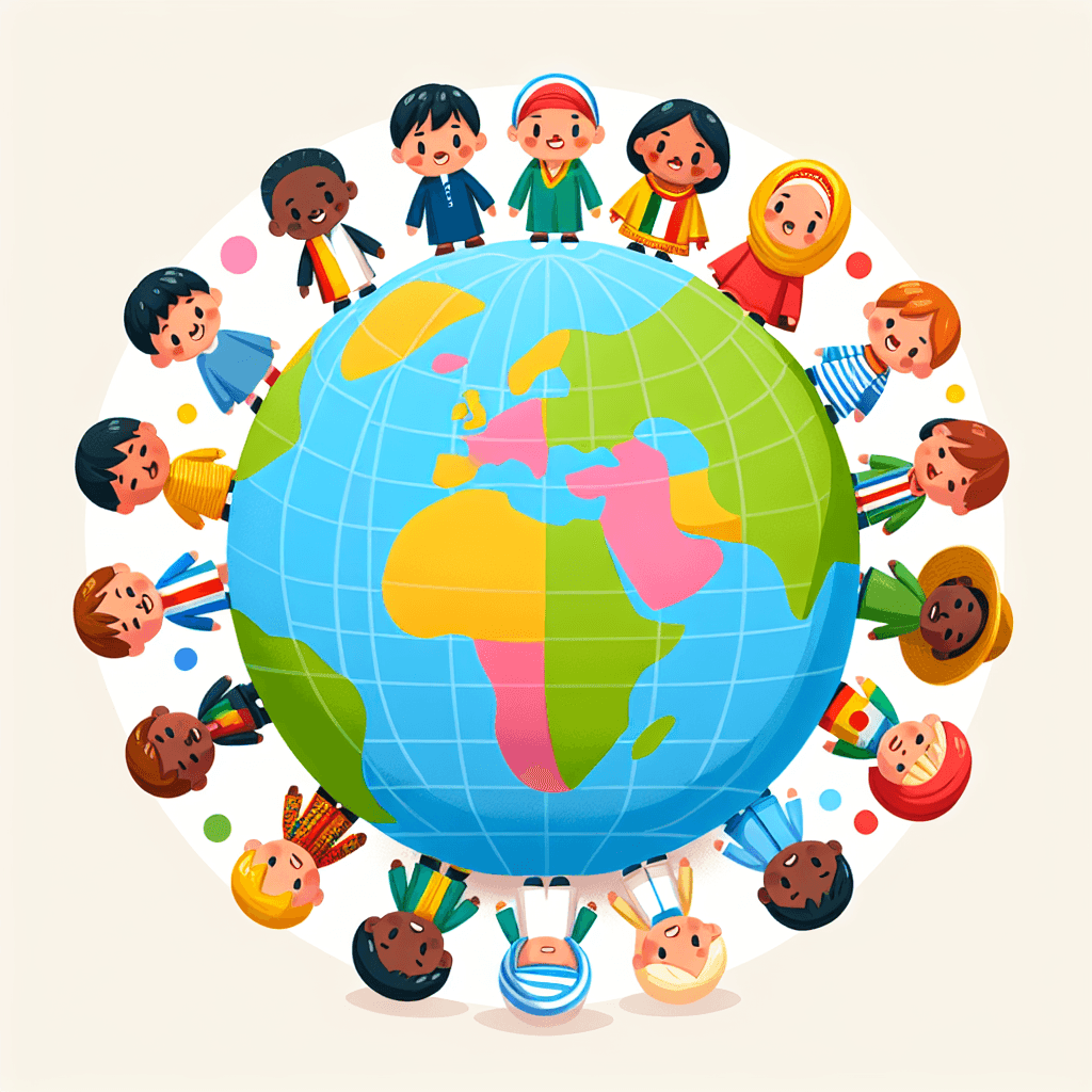 Around The World Voyage Painting Number Kit
