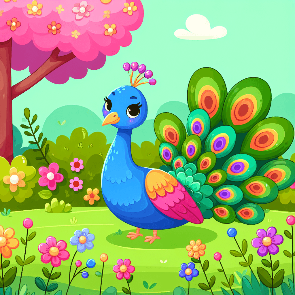 Gorgeous Peacock Dance DIY Paint By Numbers