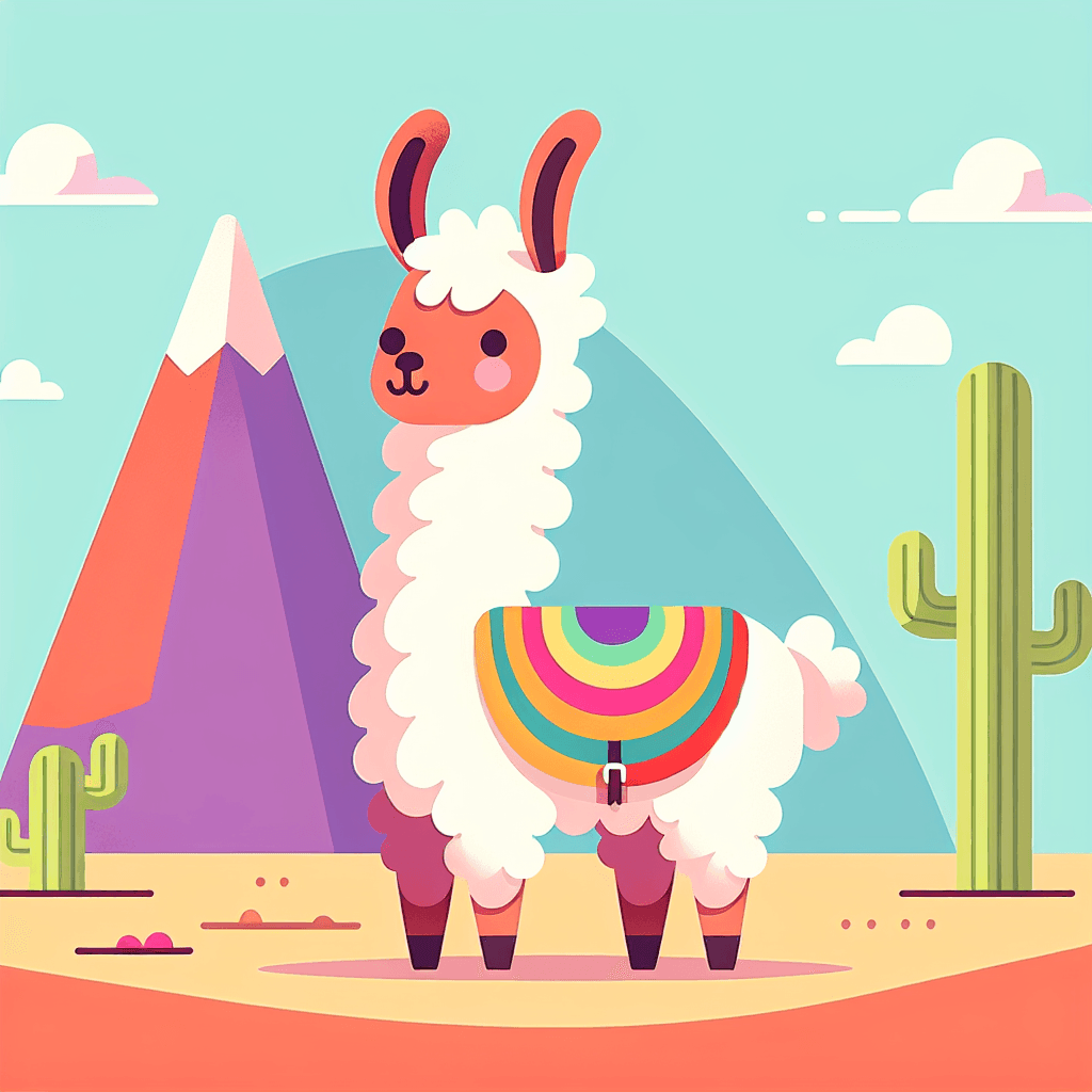 Lively Llamas Painting By Numbers Kit