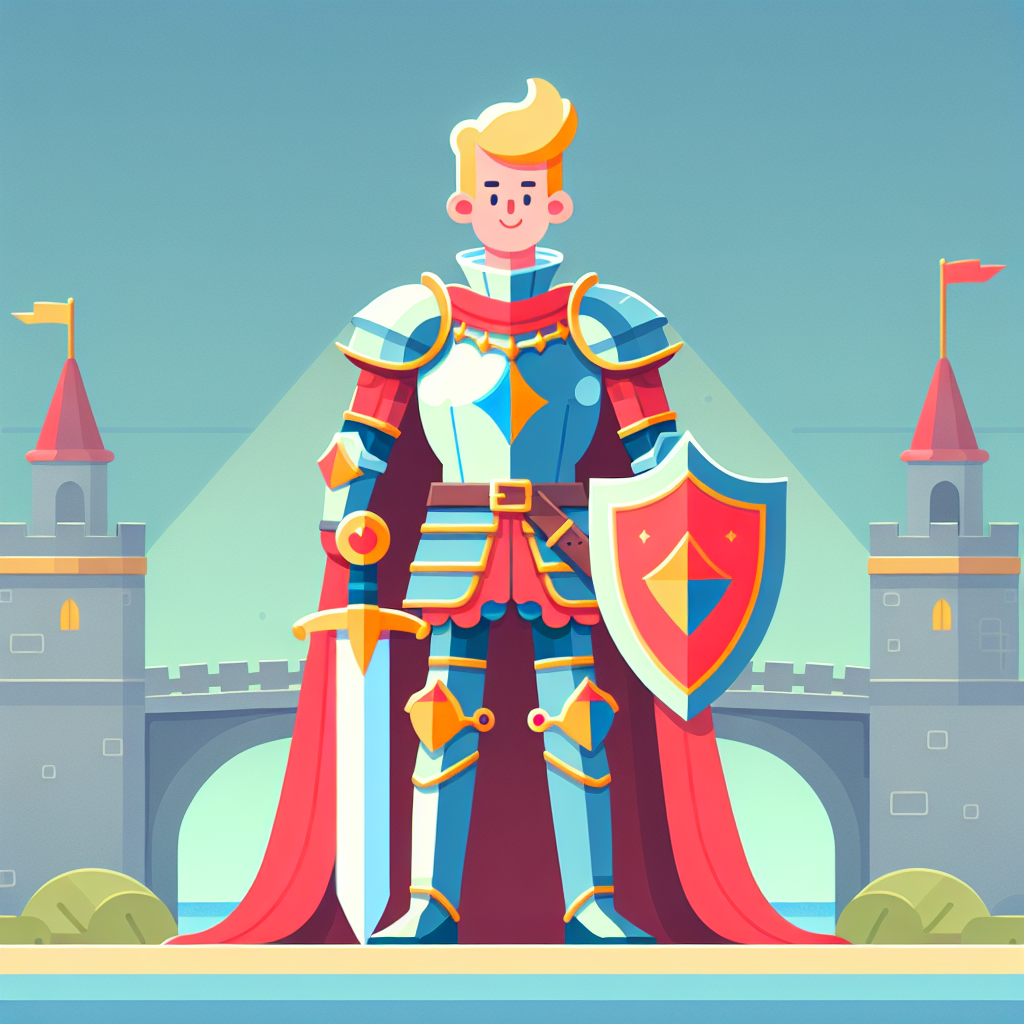 Dashing Knight Painting Number Kit