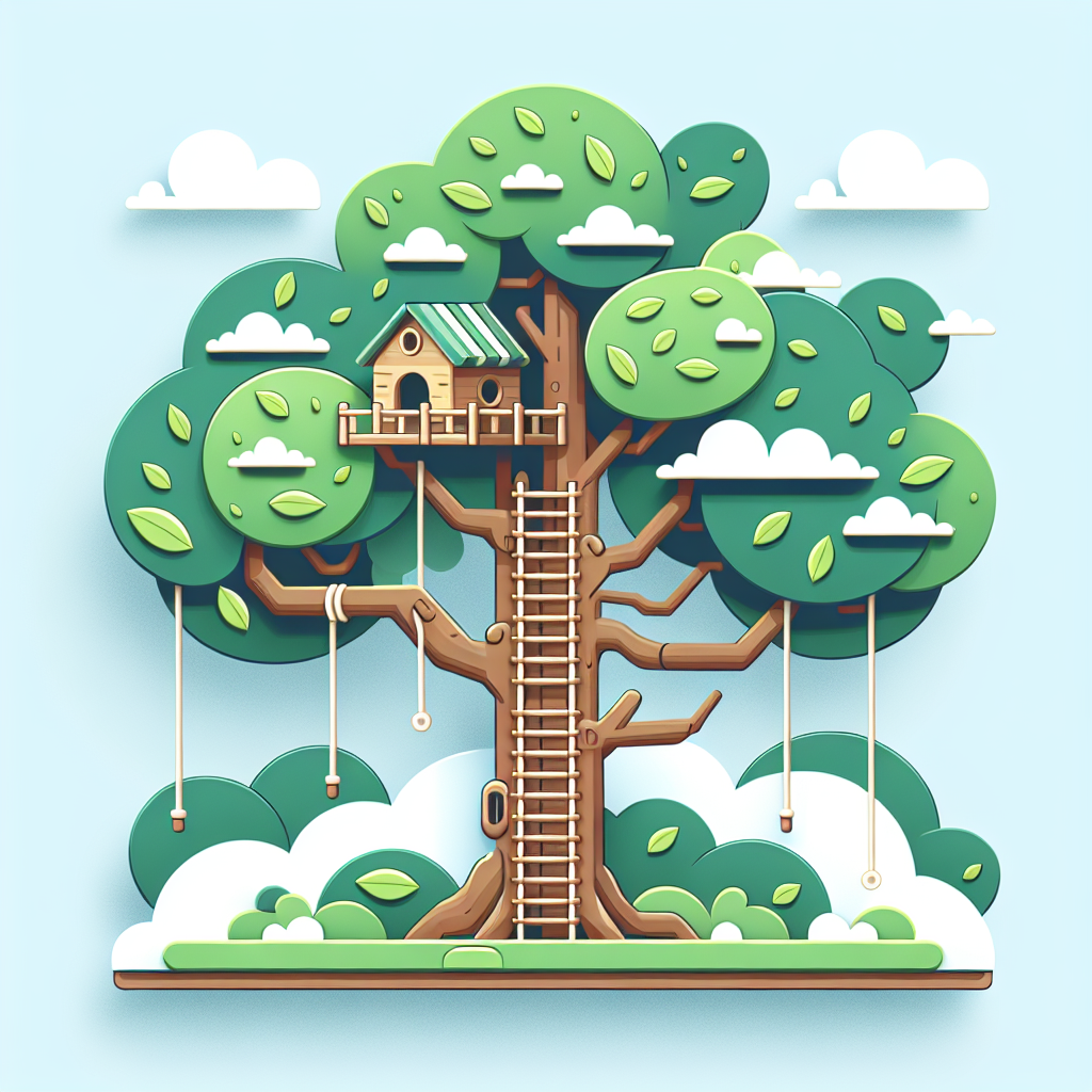 Fairy Tale Treehouse DIY Paint By Numbers