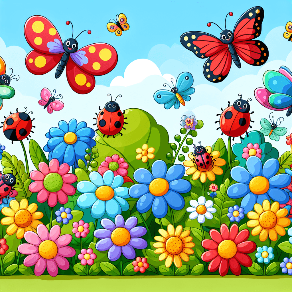 Garden Critters Playtime DIY Paint By Numbers