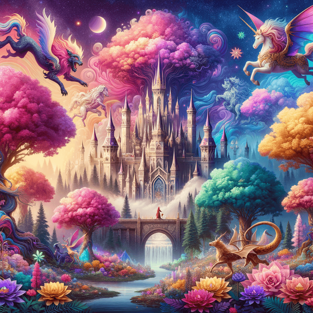 Mystic Dreamscape Painting By Numbers Kit
