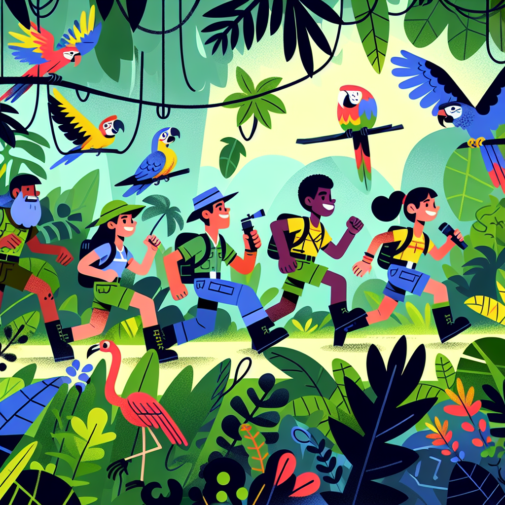 Jungle Survival Adventure Numbered Painting Kits