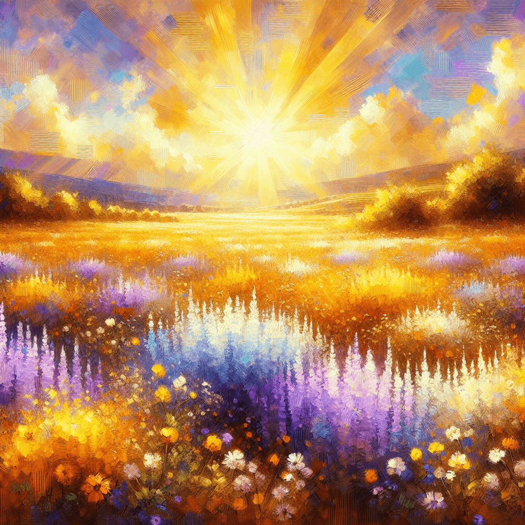 Wildflower Fields Escape Painting By Numbers Kit