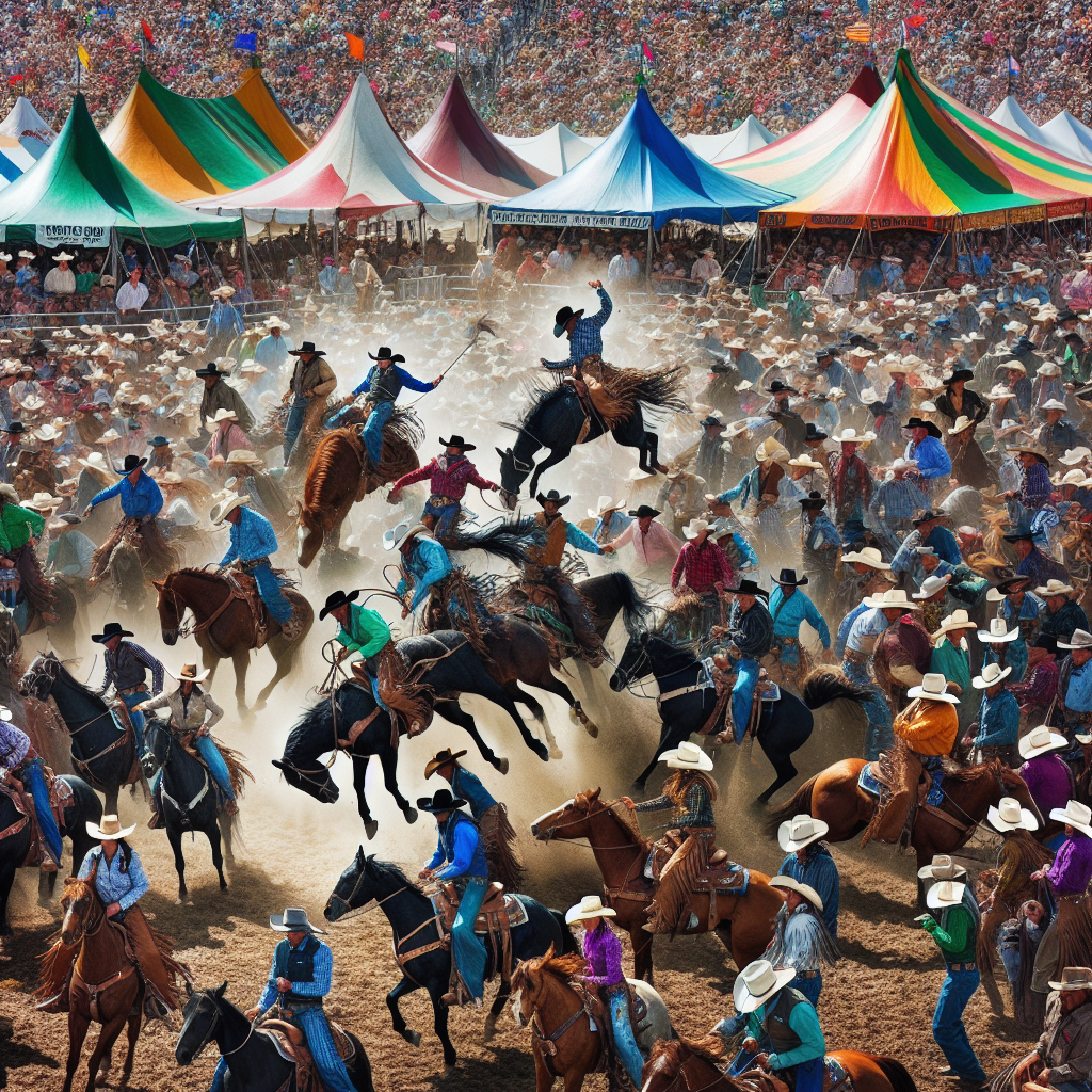 The Calgary Stampede - Calgary Paint By Number