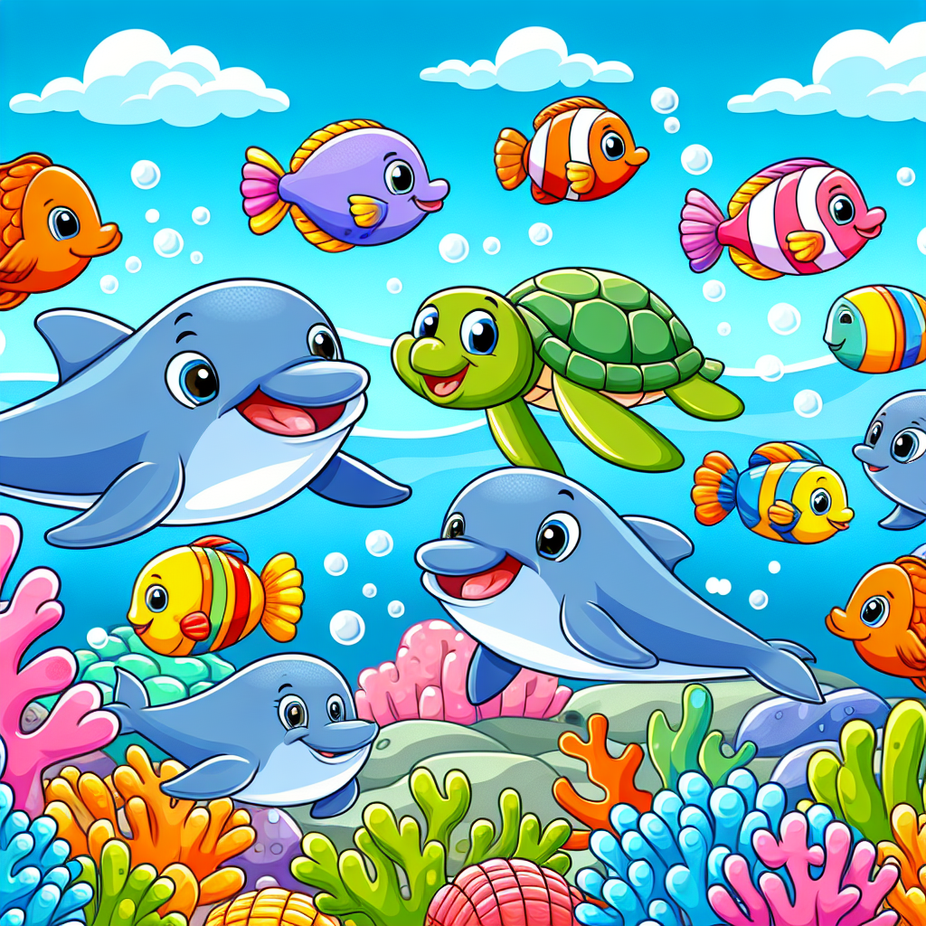 Joyful Ocean Explorers Paint By Numbers