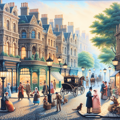 Victorian Romance Enclave DIY Paint By Numbers