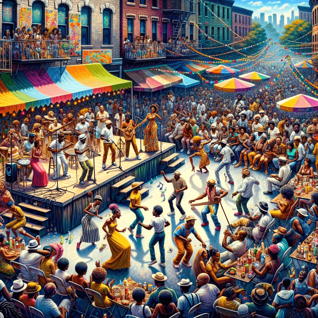 Harlem Festival Of Culture - USA Painting Number Kit