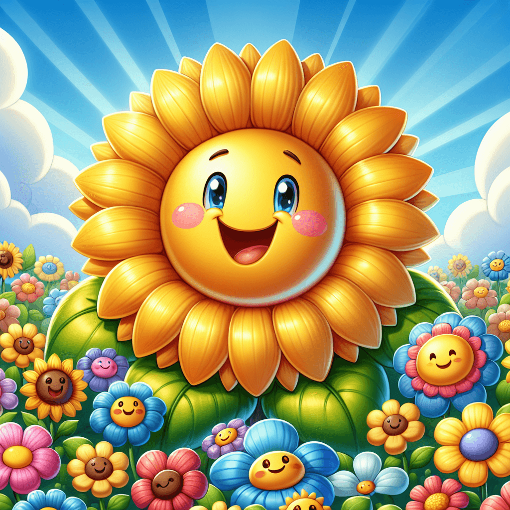 Bright Sunflower Painting By Numbers Kit