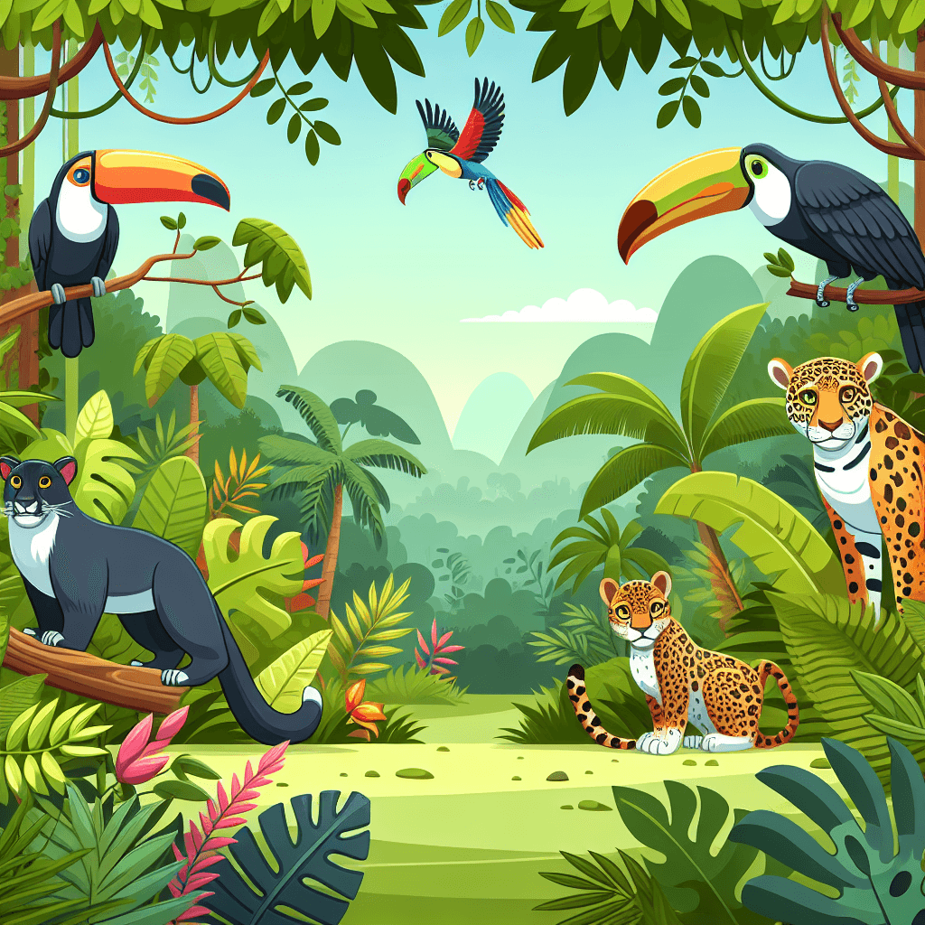 Rainforest Magic Paint By Number