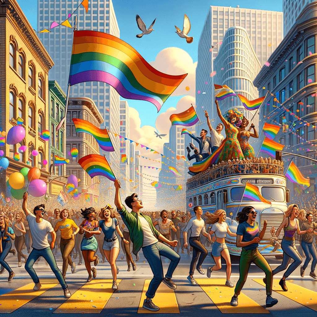 San Francisco Pride - United States Painting By Numbers Kit