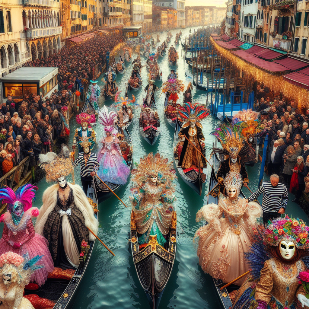 Carnival - Venice - Italy Painting By Numbers Kit