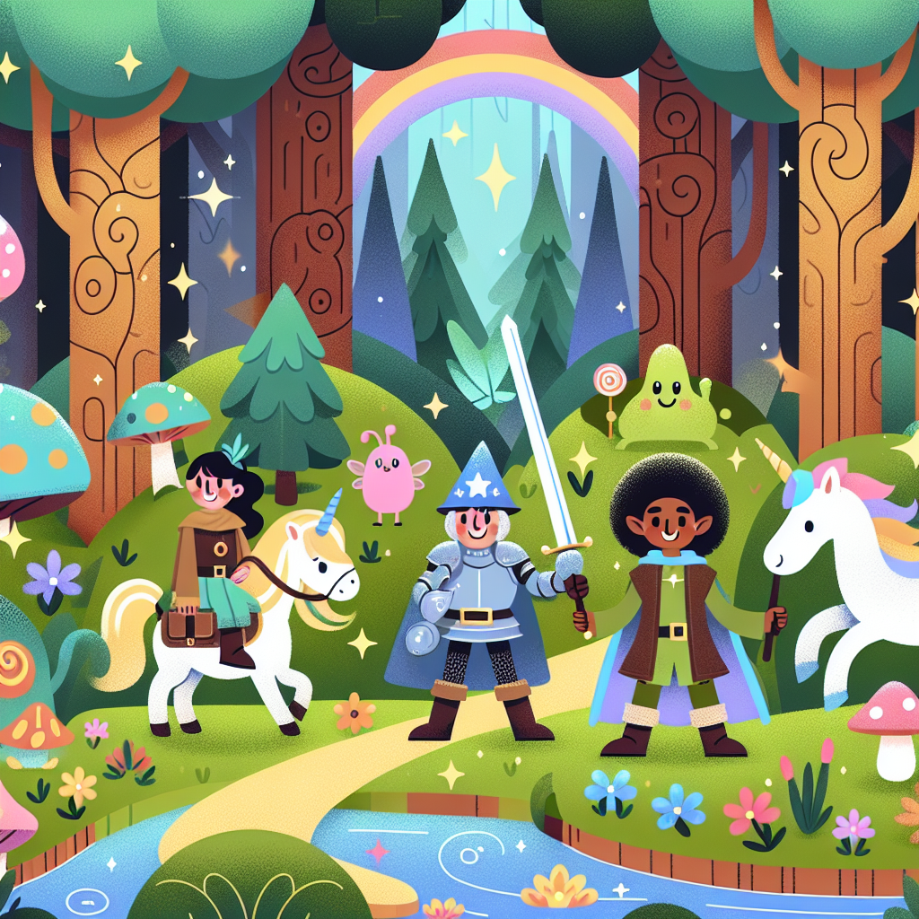 Fairy Tale Woods Journey Paint By Numbers