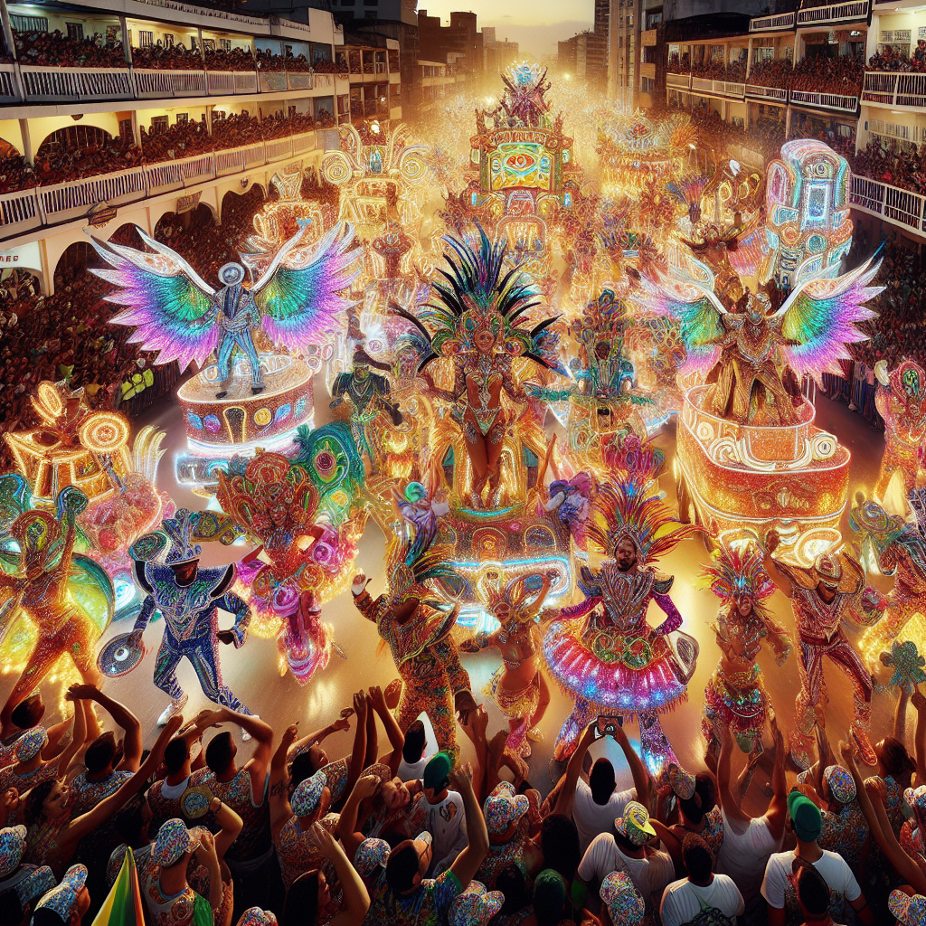 El Carnaval De Barranquilla - Barranquilla Paint By Numbers