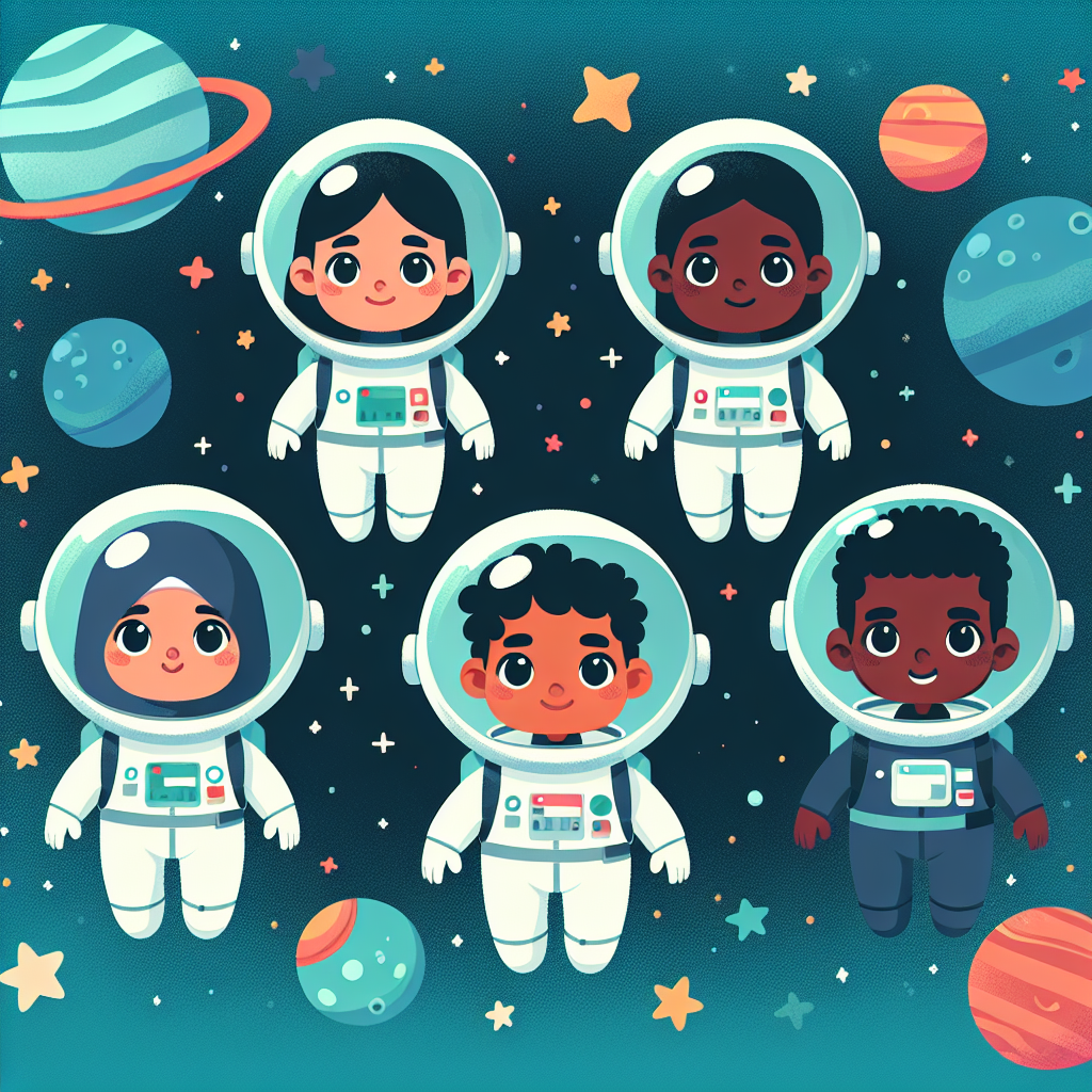 Outer Space Galaxy Adventure Painting By Numbers Kit