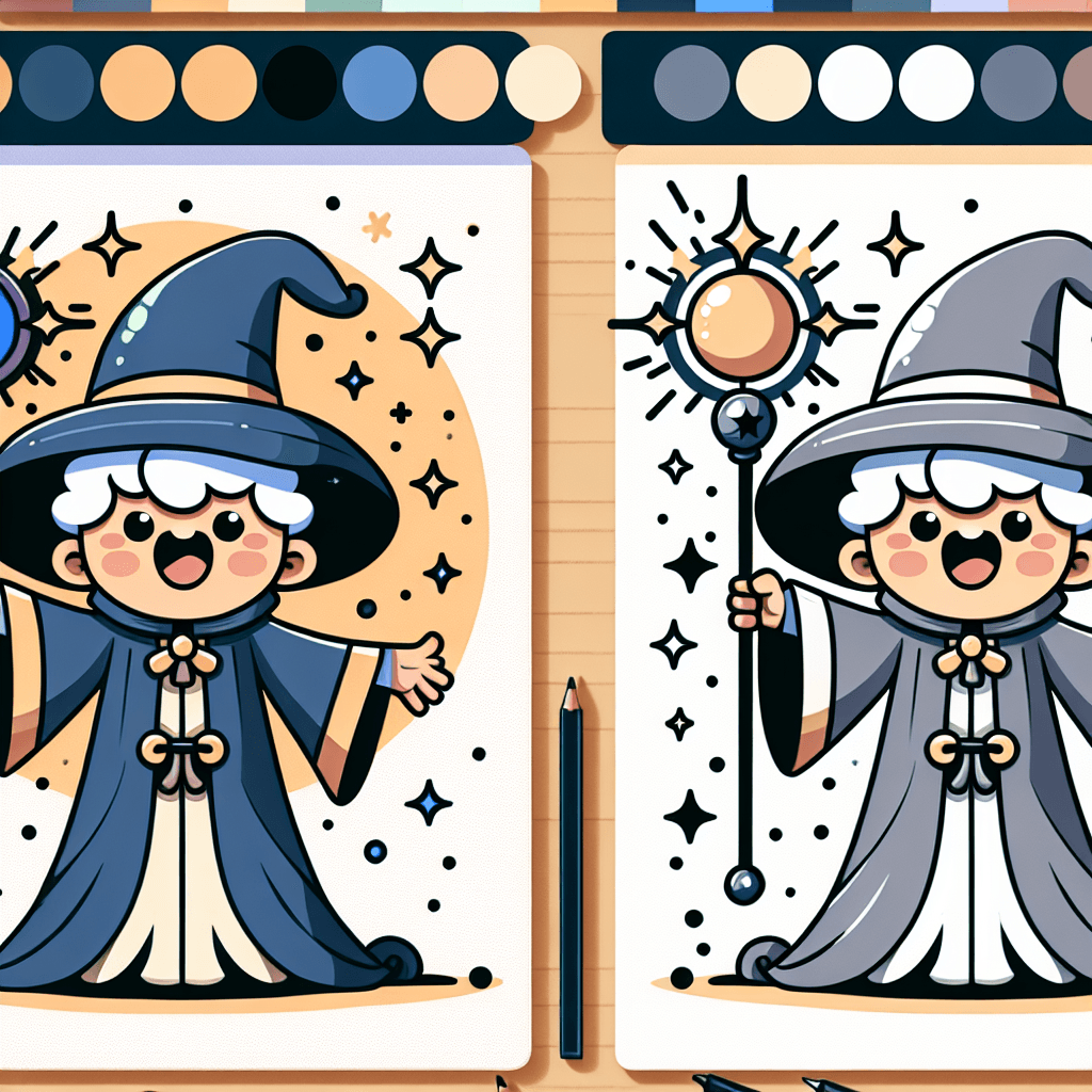 Whimsical Wizardry Workshop Paint By Numbers Art