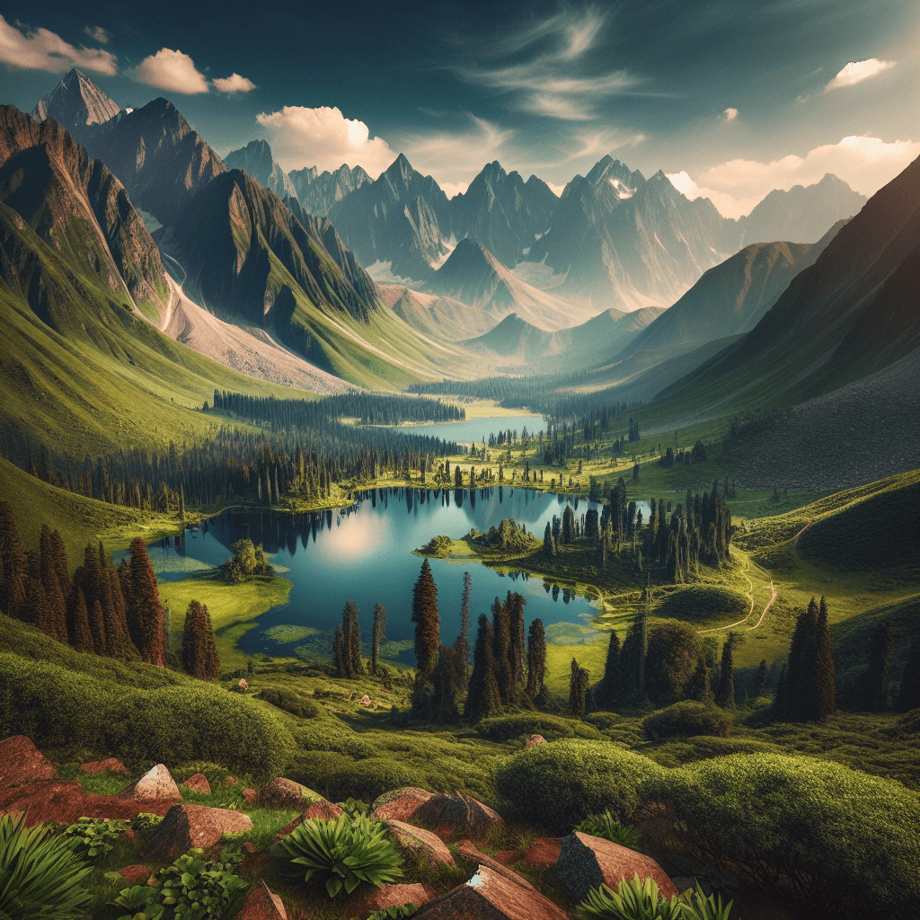 Majestic Serenity Paint By Number