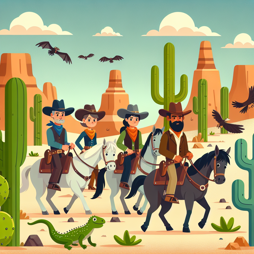 Wild West Cactus Country Paint By Numbers Kits