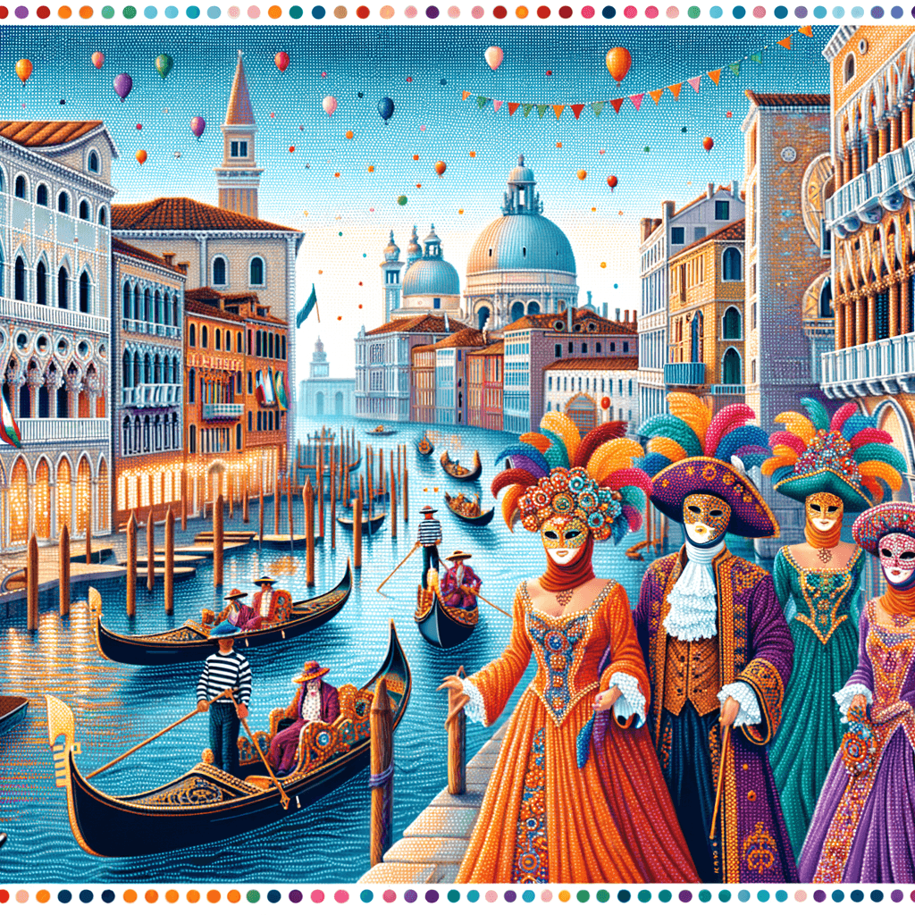 Carnival Of Venice - Venice, Italy Paint By Number