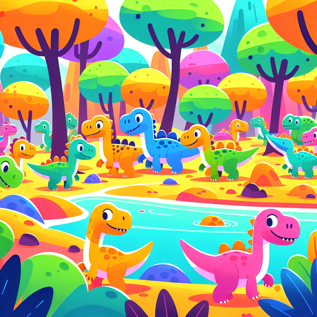 Dazzling Dinosaur Discovery Paint By Number